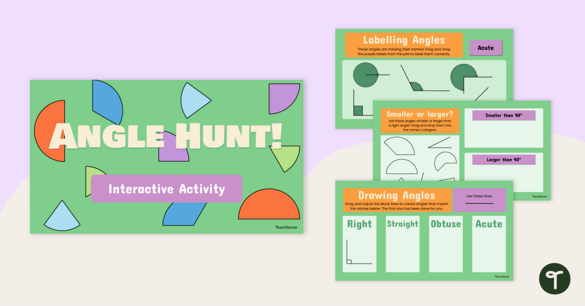 Angle Hunt – Interactive Maths Game teaching resource