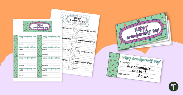 Go to Grandparents' Day Coupon Template teaching resource