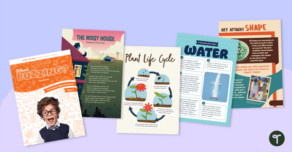 Go to Year 2 Magazine – What's Buzzing (Issue 3) teaching resource