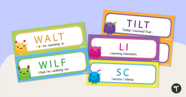 Go to Learning Objective Sentence Starters teaching resource