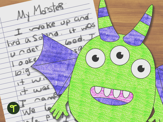 Create a Monster - Halloween Craft teaching resource