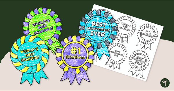 Go to Grandparents' Day Printable Award Ribbons teaching resource