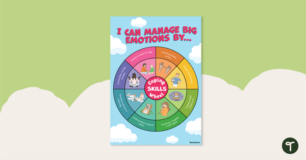 Go to Coping Skills Wheel – Poster teaching resource