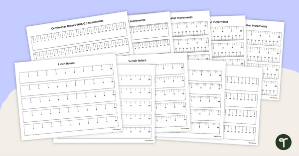 Go to Printable Rulers for the Classroom teaching resource