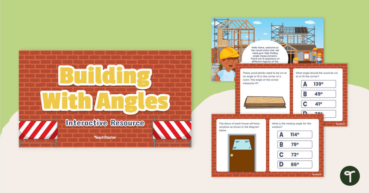 Building With Angles – Interactive Game teaching resource