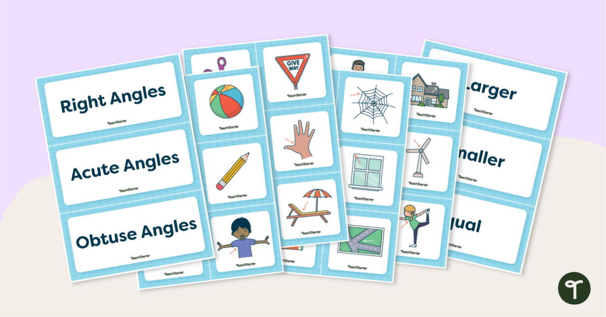 Classifying Angles – 4th Grade Sorting Activity teaching resource