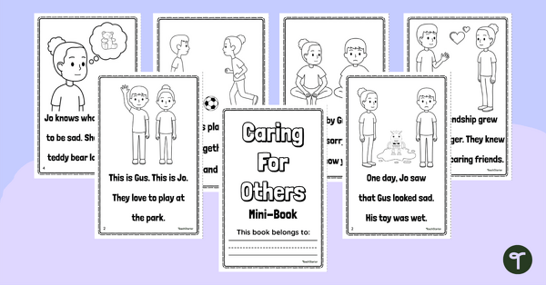 Go to Caring for Others – Printable Empathy Book teaching resource