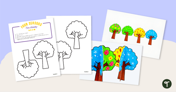 Go to Four Seasons Tree Activity teaching resource
