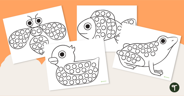 Super Easy Dot Art for Kids to Explore Pointillism - Fun-A-Day!