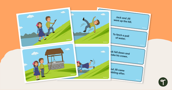 Go to Jack and Jill Retelling Activity Cards teaching resource
