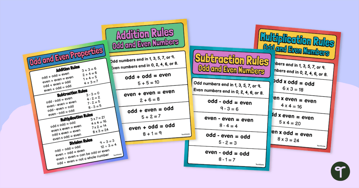 Rules For Adding And Subtracting Odd And Even Numbers Sale Online Www 