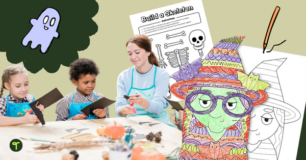 12 Easy Halloween Drawings for Kids to Try in Your Classroom This Holiday