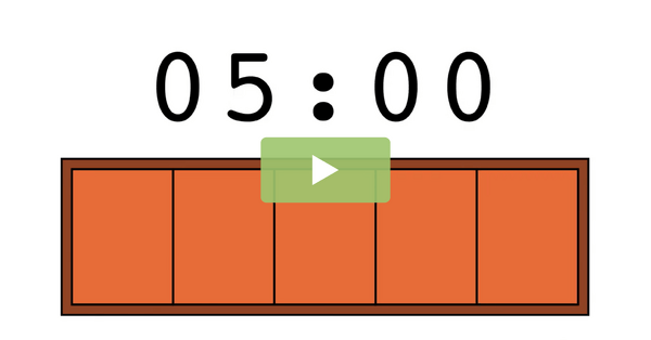 Go to 5 Minute Class Timer With a Colored Block Theme video