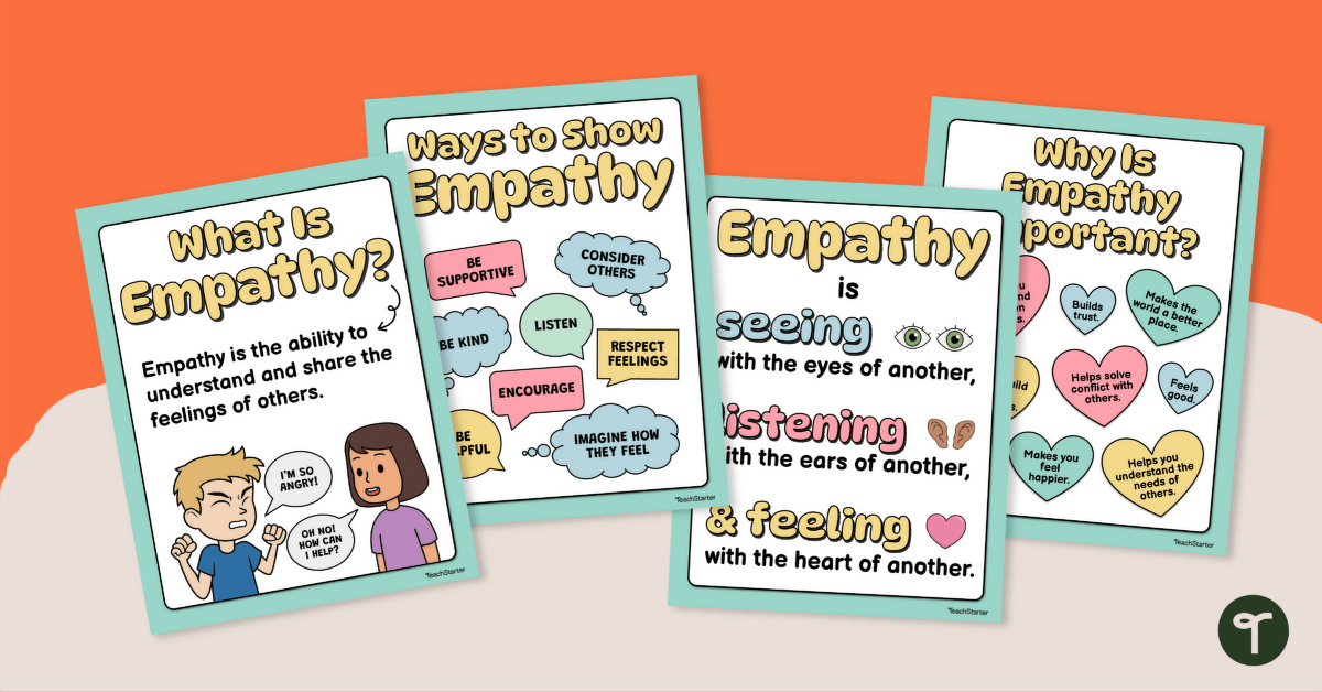 Empathy Poster Set teaching resource