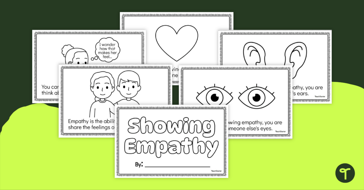 Showing Empathy Mini-Book teaching resource