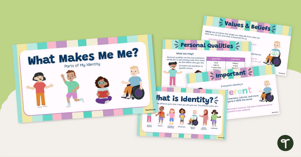 Go to My Personal Identity Teaching Slides (What Makes Me Me?) teaching resource