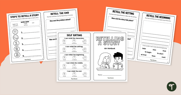 Go to Retelling a Story Workbook teaching resource