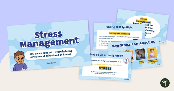Image of Stress Management Techniques for Students Teaching Slides