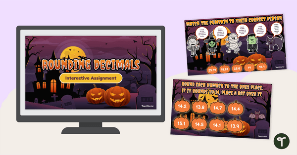 Go to Halloween Interactive Assessment- Round to Three Decimal Places teaching resource