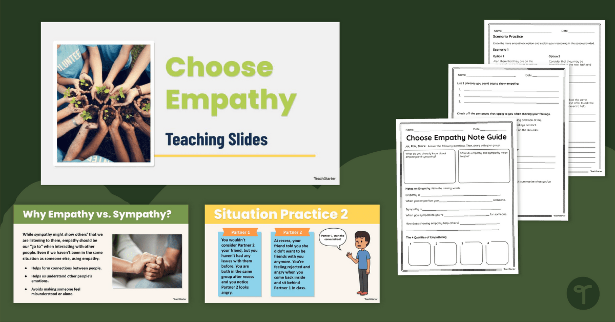 Choose Empathy Teaching Slides & Note Guide teaching resource