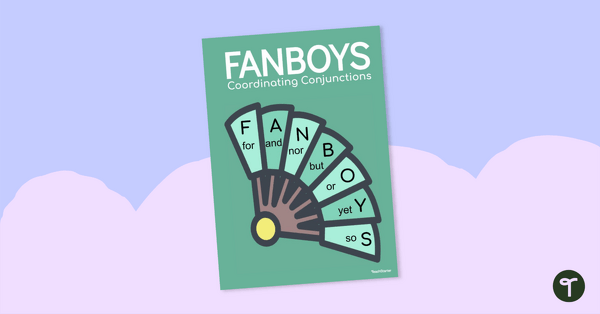 Coordinating & Subordinating Conjunctions Display - FANBOYS & ISAWAWABUB