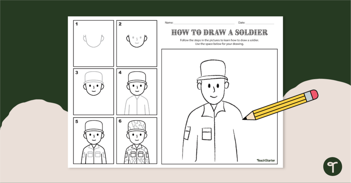 How to Draw a Soldier