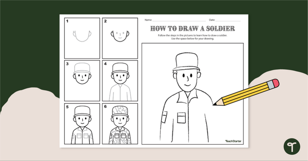 Go to How to Draw a Soldier Directed Drawing teaching resource