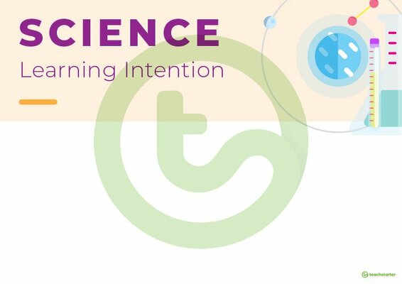 KLA Learning Intention Posters teaching resource