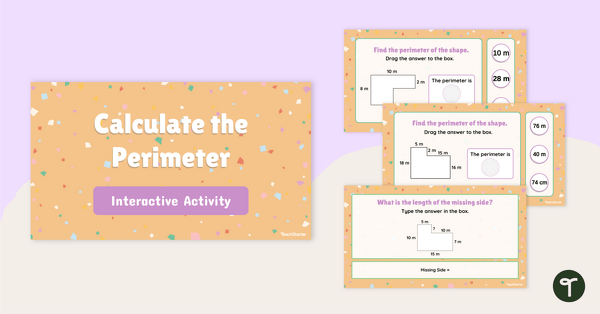 Go to Calculate the Perimeter Interactive Activity teaching resource