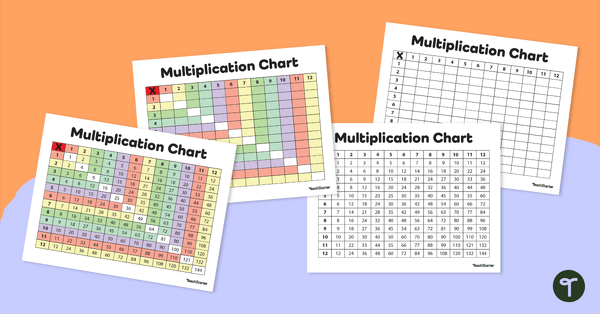 Go to Multiplication Chart teaching resource