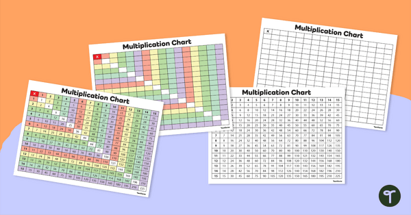 Go to Multiplication Chart teaching resource