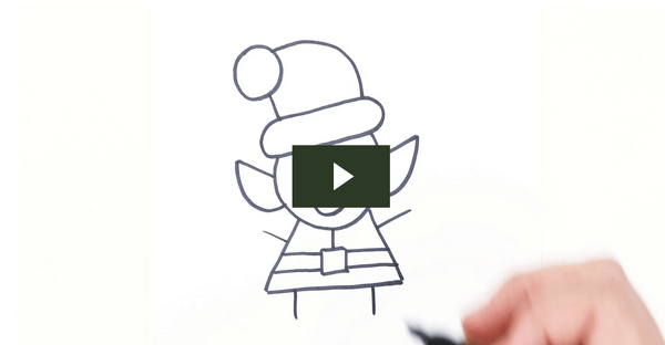 Easy Valentine Drawing Tutorial Video and Valentine Coloring Page