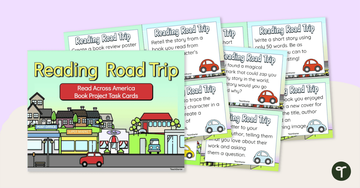 Read Across America - Project Task Cards teaching resource