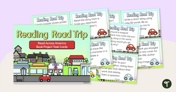 Go to Read Across America - Project Task Cards teaching resource