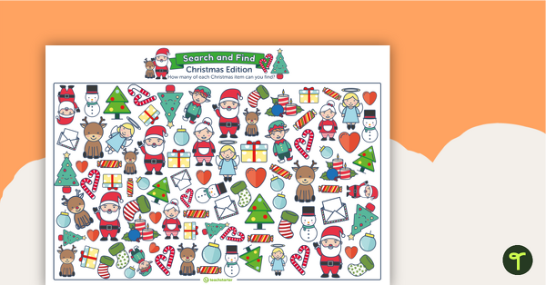 Go to Christmas Search and Find teaching resource