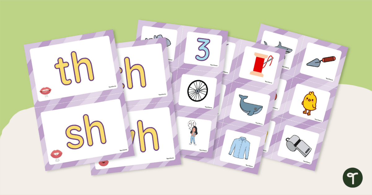 Beginning Digraphs Sorting Activity teaching resource