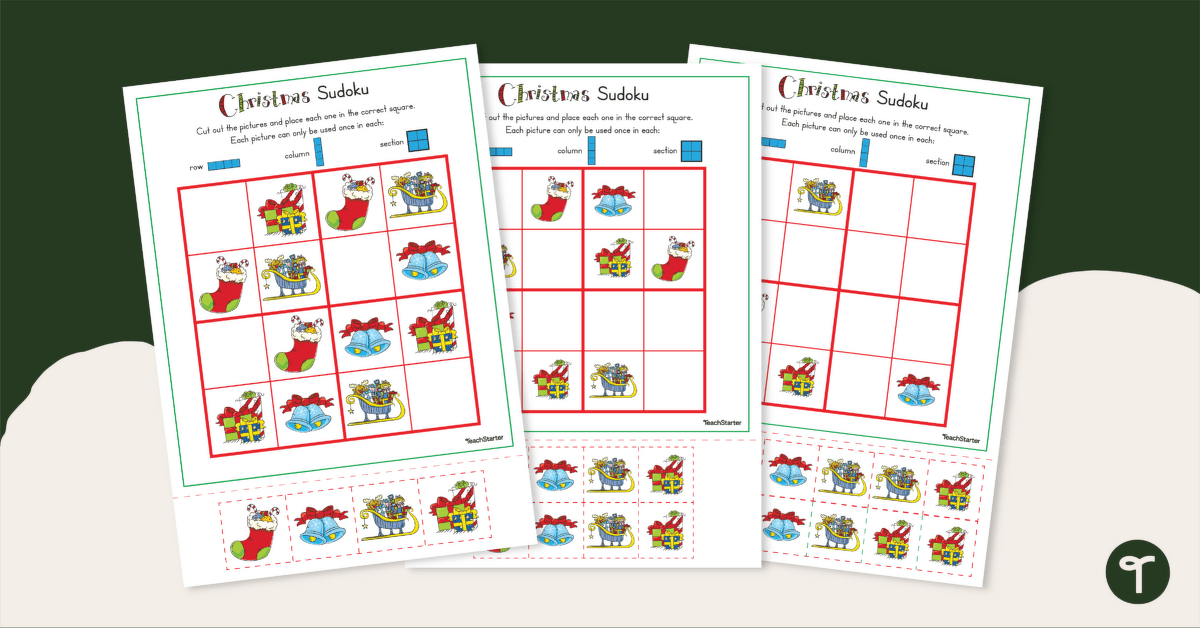 Set of Sudoku Puzzles. Different Levels. Logic Game for Children