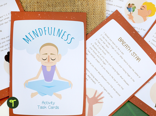 Mindfulness Activity Task Cards for the Classroom teaching resource