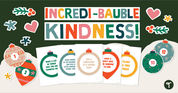 Go to 12 Days of Christmas Kindness - Christmas Classroom Display teaching resource