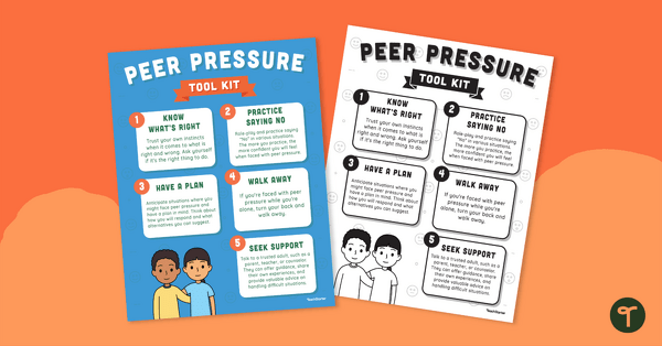 Go to Peer Pressure Poster teaching resource