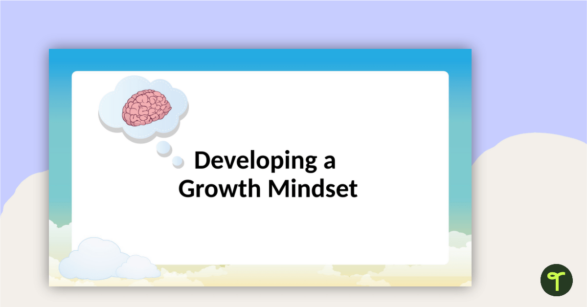 Growth Mindset PowerPoint teaching resource