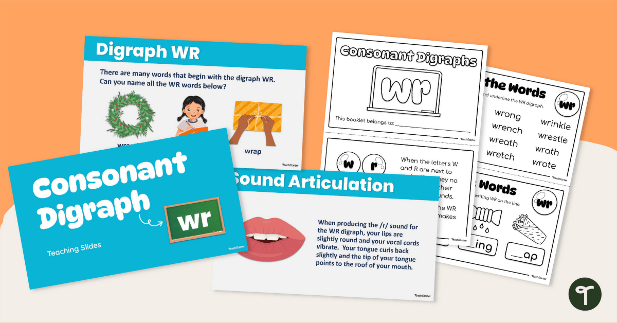 Wr Digraph Lesson Resource Pack teaching resource