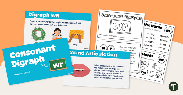Go to Wr Digraph Lesson Resource Pack teaching resource