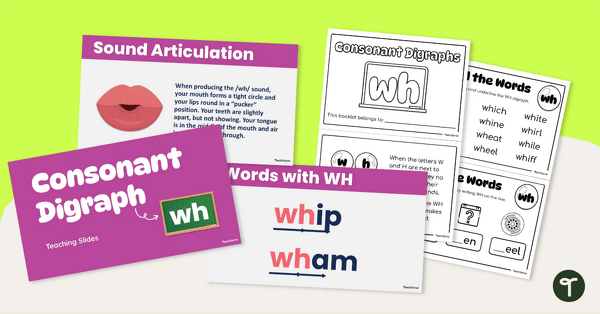 Go to Wh Digraph Lesson Resource Pack teaching resource