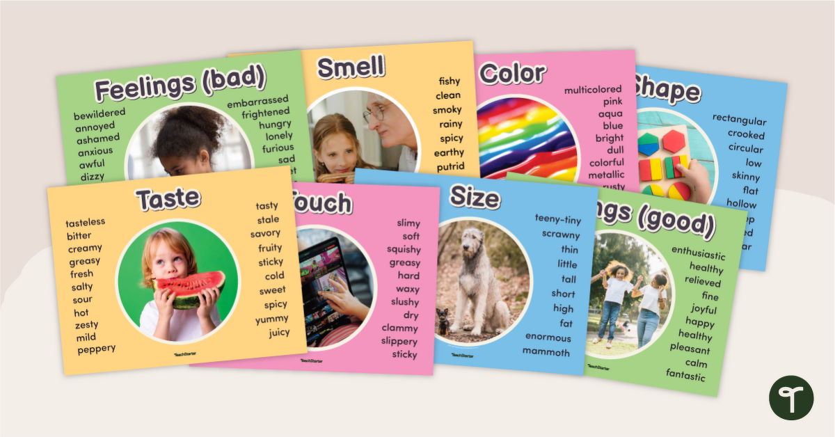 Adjective Posters teaching resource