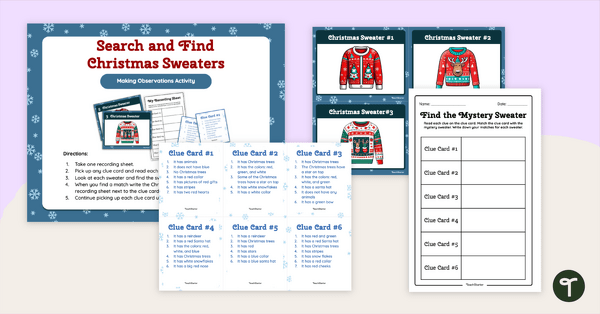 Go to Tacky Christmas Sweater Problem Solving Activity teaching resource