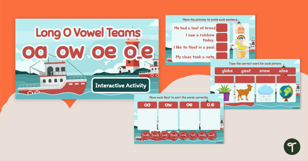 Go to Long Vowel O Teams Interactive Activity teaching resource