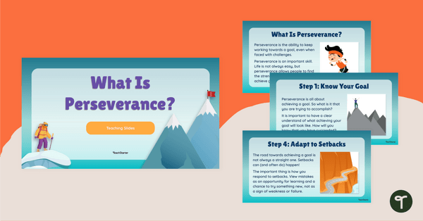 Go to What Is Perseverance? Teaching Slides teaching resource