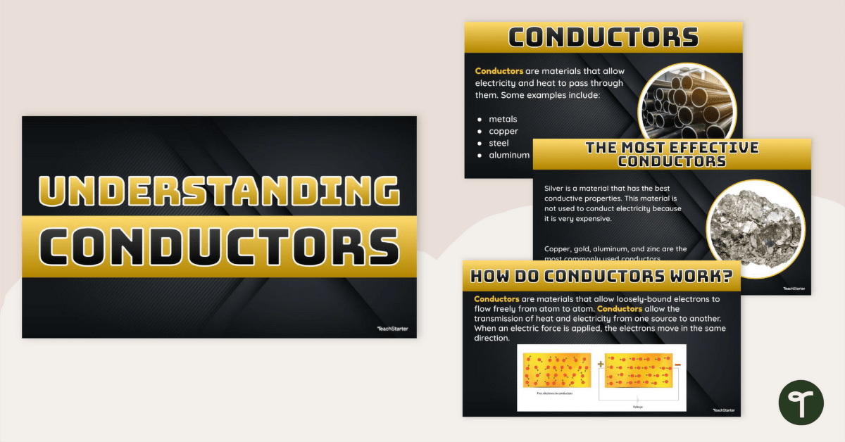 Understanding Conductors Teaching Slides teaching resource