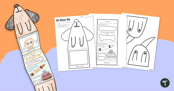 Go to All About Me - Long Dog Craft teaching resource